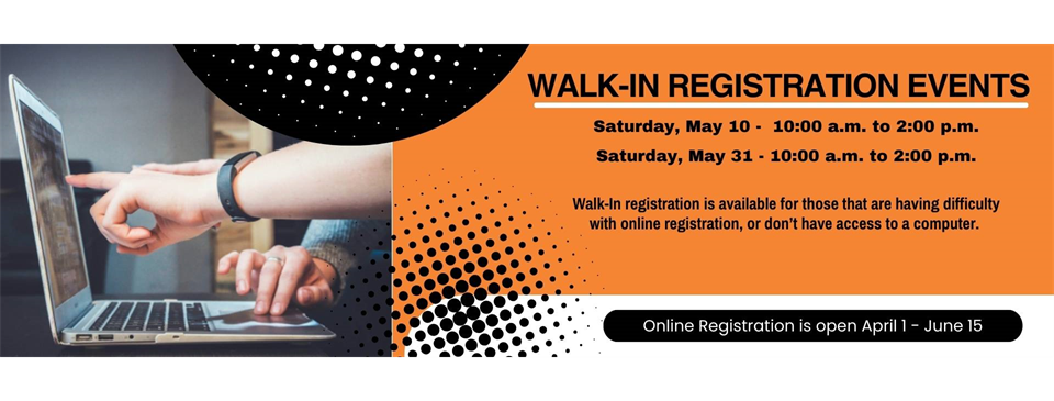 Walk-In Registration